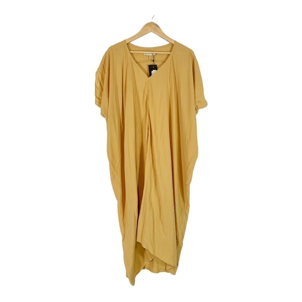 Mccullough Short Sleeve Midi Dress Size Medium - Picture 2 of 9